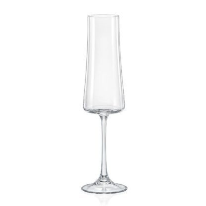 XTRA 21 cl. Champagneglas-Astiglas böhmisk krystal